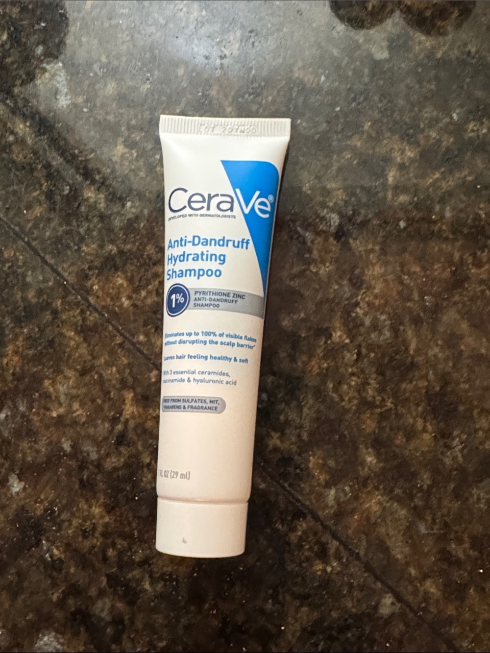 New Cerave Anti-Dandruff Hydrating Shampoo Tube